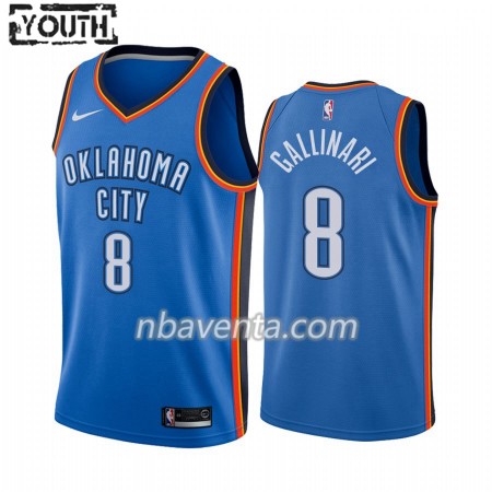 Camiseta Niños Oklahoma City Thunder Danilo Gallinari 8 2019-20 Nike Icon Edition Swingman